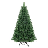 Salcar 120/150/180/210/240cm Künstlicher Weihnachtsbaum mit Metallständer, Nordmanntanne, mit 279/408/580/868/1168 Spitzen Salcar