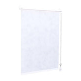 Sekey Rollo ohne Bohren, Lichtdurchlässiges Fensterrollo aus Vliesstoff, Klemmfix Rollos, Weiß