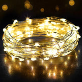 Salcar 10 m LED Micro Lichterkette, 100 LEDs, USB-betrieben Salcar