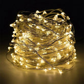 Salcar 10 m LED Solar Lichterkette, 100 LEDs Salcar