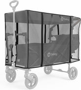 Sekey Fliegennetz für Bollerwagen mit Dach – Universelles Moskitonetz 60×75×110 cm, Insektenschutz für Kinderwagen & Handwagen, 1 mm feinmaschig, atmungsaktiv & faltbar für SS5050/SS8080