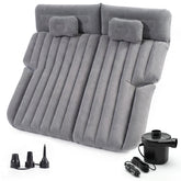 Sekey Auto-Luftmatratze mit 12V-Pumpe – SUV Matratze für 2–3 Personen, 185×144×12 cm, 6 Luftkammern, Tragbare Campingmatratze für Auto, Van, Kombi & Reisen