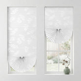 Sekey Klebefix Plissee 2er-Set ohne Bohren – Dachfenster Plissee zum Kleben, höhenverstellbar & kürzbar, Sonnenschutz & UV-Schutz, für schräge Fenster geeignet