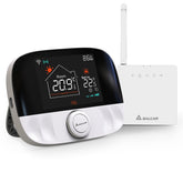 Salcar WLAN Smart Thermostat für Gas Boiler – RF Raumthermostat mit Empfänger, programmierbar, kompatibel mit Alexa & Google Home