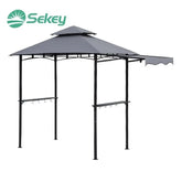 Sekey Grill Pavillon mit mit klappbaren Seitenteil 235 x 145cm Sekey
