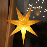 Salcar 55 cm / 75 cm LED Papierstern zum Aufhängen Salcar