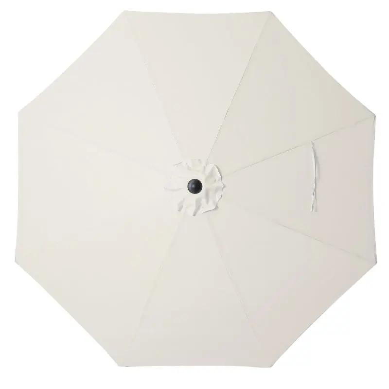 Sekey 300 cm Sonnenschirm mit Kurbel, Sonnenschutz UV50+ Sekey