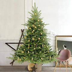Salcar 120/150 cm Künstlicher Weihnachtsbaum, Fichte, mit 924/1372 PE-Zweige und 116/266 PVC-Zweige Salcar