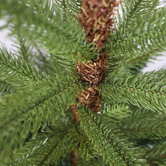Salcar 120/150 cm Künstlicher Weihnachtsbaum, Fichte, mit 924/1372 PE-Zweige und 116/266 PVC-Zweige Salcar