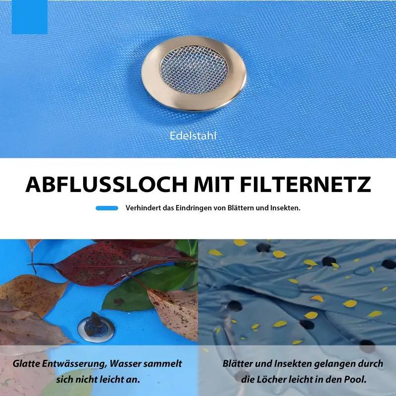 Sekey Poolabdeckung  aus 420D Oxford, Blau Sekey