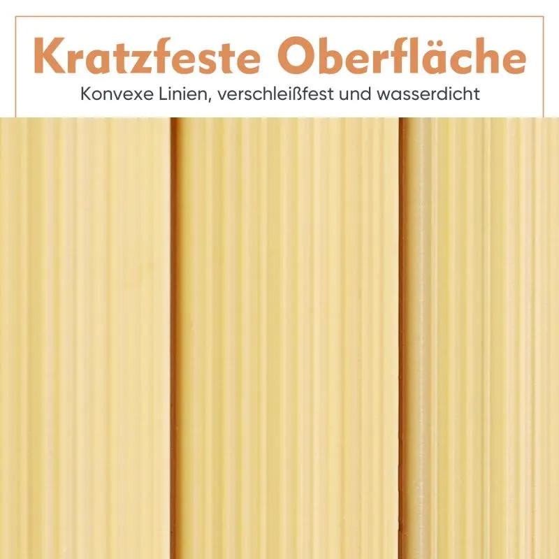 Sekey PVC Sichtschutzmatte mit doppelter Verstärkung innen, Bambus Sekey