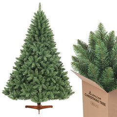 Salcar 120cm/150cm/180cm/210cm Künstlicher Weihnachtsbaum, Korea-Tanne, mit 730/1066  PVC-Nadeln Salcar