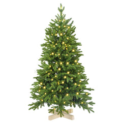 Salcar 180/210cmArtificial Christmas tree, noble fir, with 450/650 LEDs and 1150/1486 PE branches and 472/728 PVC branches 
