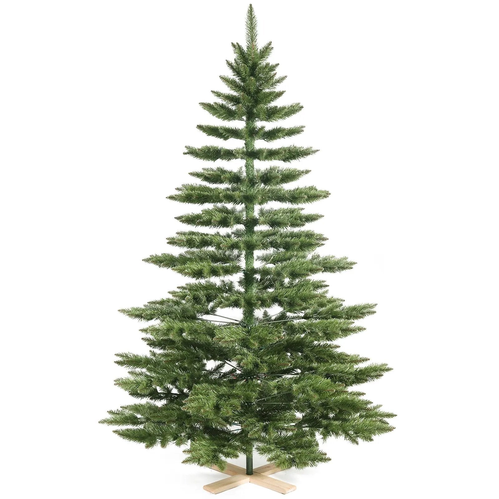 Salcar 180/210cm Künstlicher Weihnachtsbaum, Nordmanntanne, mit 560/760 Zweigen Salcar