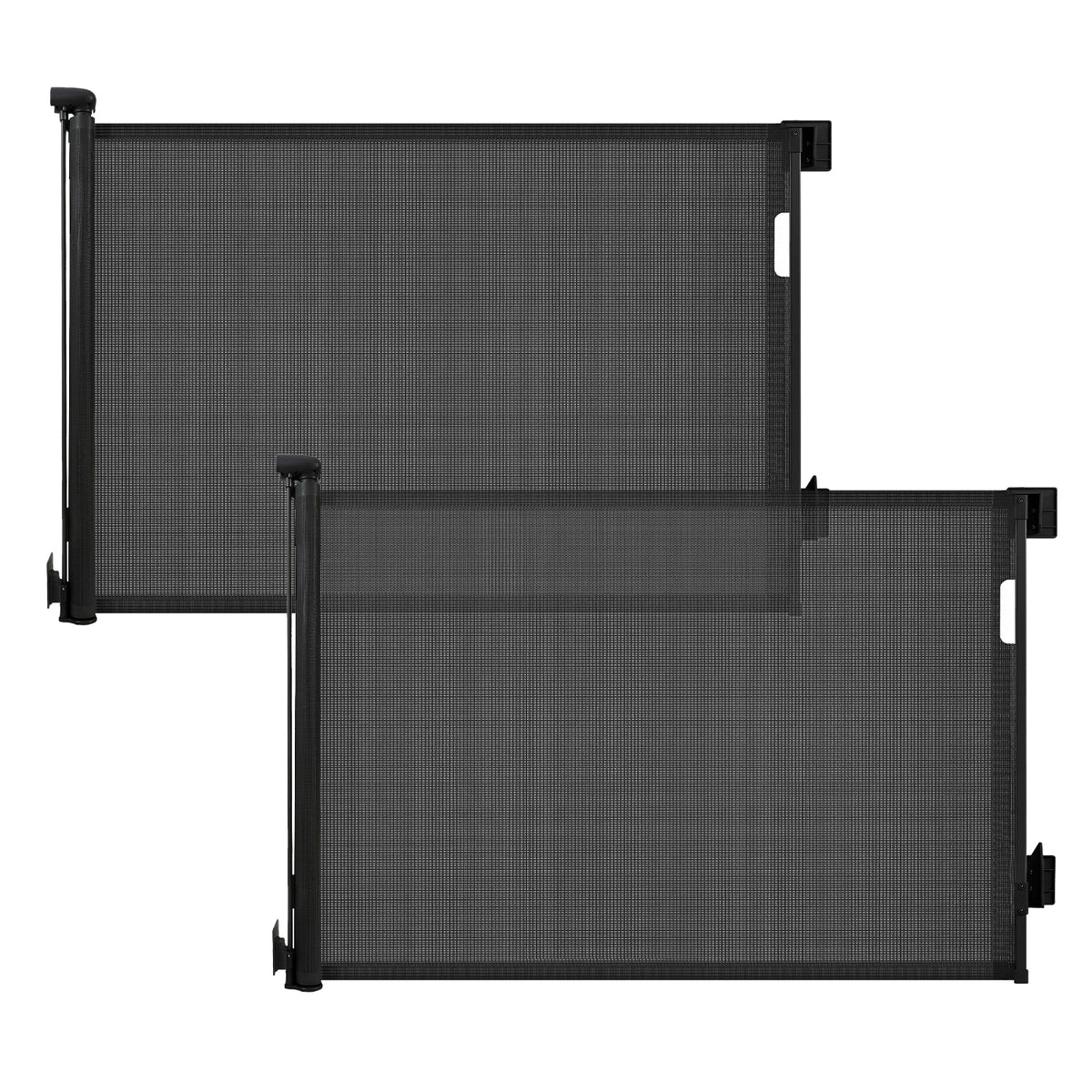 Sekey Ausziehbares Treppenschutzgitter 2er-Pack 0–150 cm × 97 cm – TÜV-zertifiziertes Türschutzgitter für Kinder & Haustiere, ohne Bohren, Sicherheitsgitter für Treppe und Tür