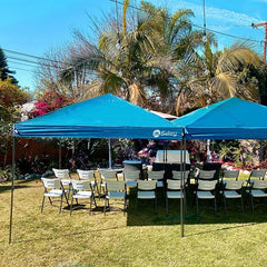 Sekey 300 x 300 cm Faltpavillon mit 4 Sandsäcken und Tragetasche Sekey