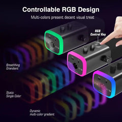 Fifine USB / XLR Dynamisches Mikrofon mit Arm, Stummschalttaste und Kopfhörerbuchse Sekey