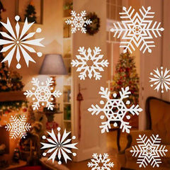 Salcar 100 St. Schneeflocken Fensteraufkleber Sekey