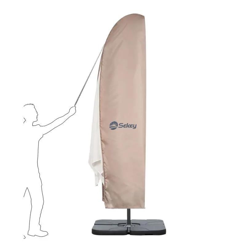 Sekey 280 x 30/81/46 cm Schutzhülle für 400 cm Ampelschirm, aus Polyester-Gewebe Sekey