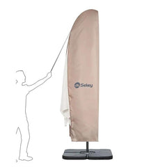 Sekey 280 x 30/81/46 cm Schutzhülle für 400 cm Ampelschirm, aus Polyester-Gewebe Sekey