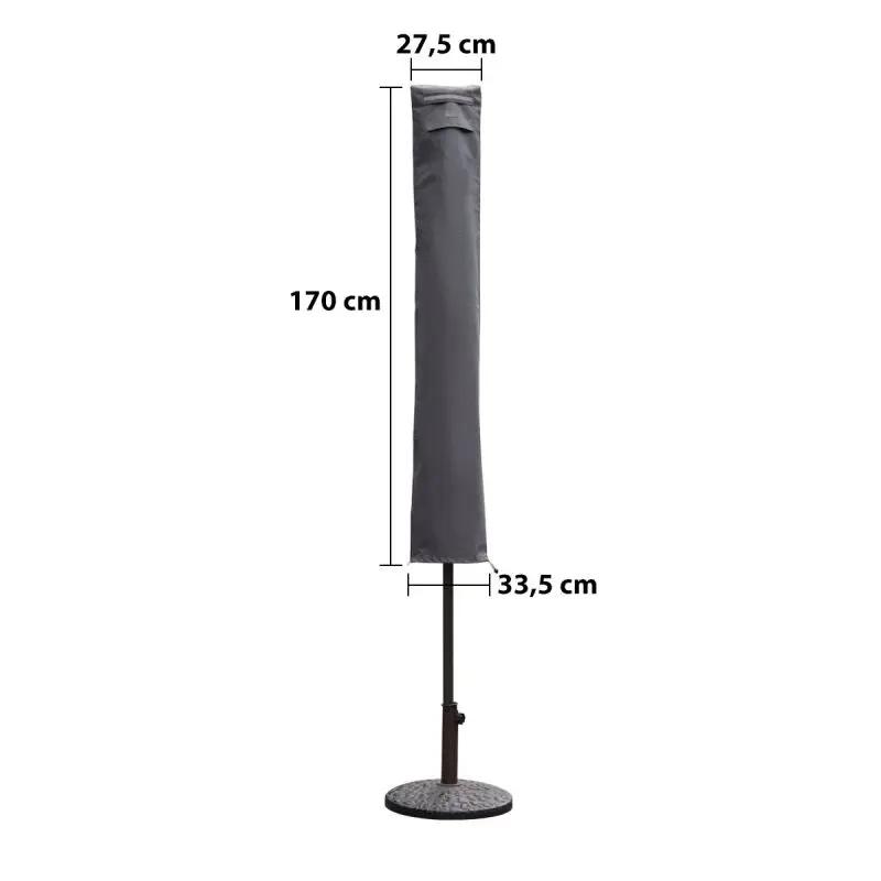 Sekey 170 x 27,5/33,5 cm Schutzhülle für 300 cm Sonnenschirm, aus Oxford-Gewebe Sekey