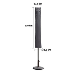 Sekey 170 x 27,5/33,5 cm Schutzhülle für 300 cm Sonnenschirm, aus Oxford-Gewebe Sekey