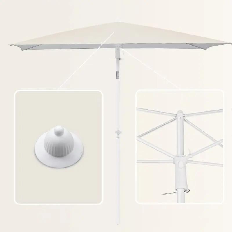 Sekey 180 x 125 cm Balkonschirm Rechteckig mit Schutzhülle, Sonnenschutz UV50+ Sekey