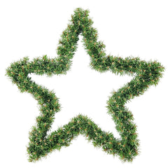 SALCAR PVC Christmas Star 40 cm/55 cm – Realistic Christmas decoration with 200/240 branches for indoor &amp; outdoor use