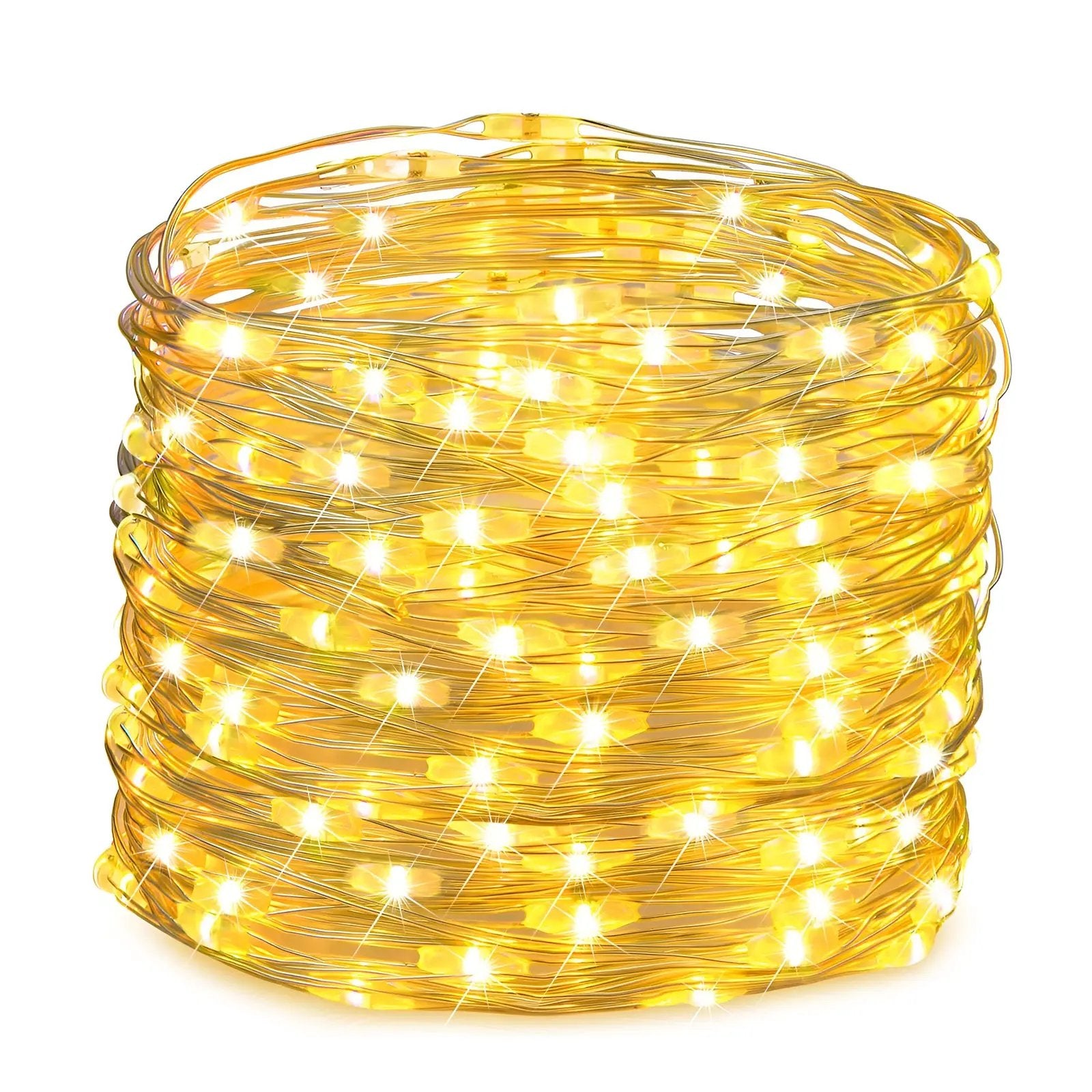 Salcar 10 m LED Micro Lichterkette, 100 LEDs, USB-betrieben Salcar