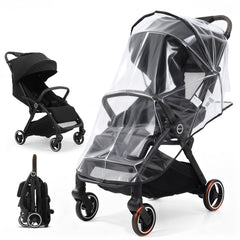 Sekey BW732 Reise-Kinderwagen Ultraleicht & Einhand-klappbar | 3-fach verstellbare Rückenlehne, 4-Rad-Federung, Regenschutz, 5-Punkt-Gurt, Handgepäckgeeignet