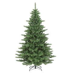 Salcar Künstlicher Weihnachtsbaum aus 100% PVC – Naturgetreuer Tannenbaum mit dichtem Nadelkleid, stabilem Standfuß & Handschuhen – Wiederverwendbar, Sicher & Umweltfreundlich