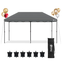 Sekey 300 x 600 cm Faltpavillon mit 6 Sandsack Sekey