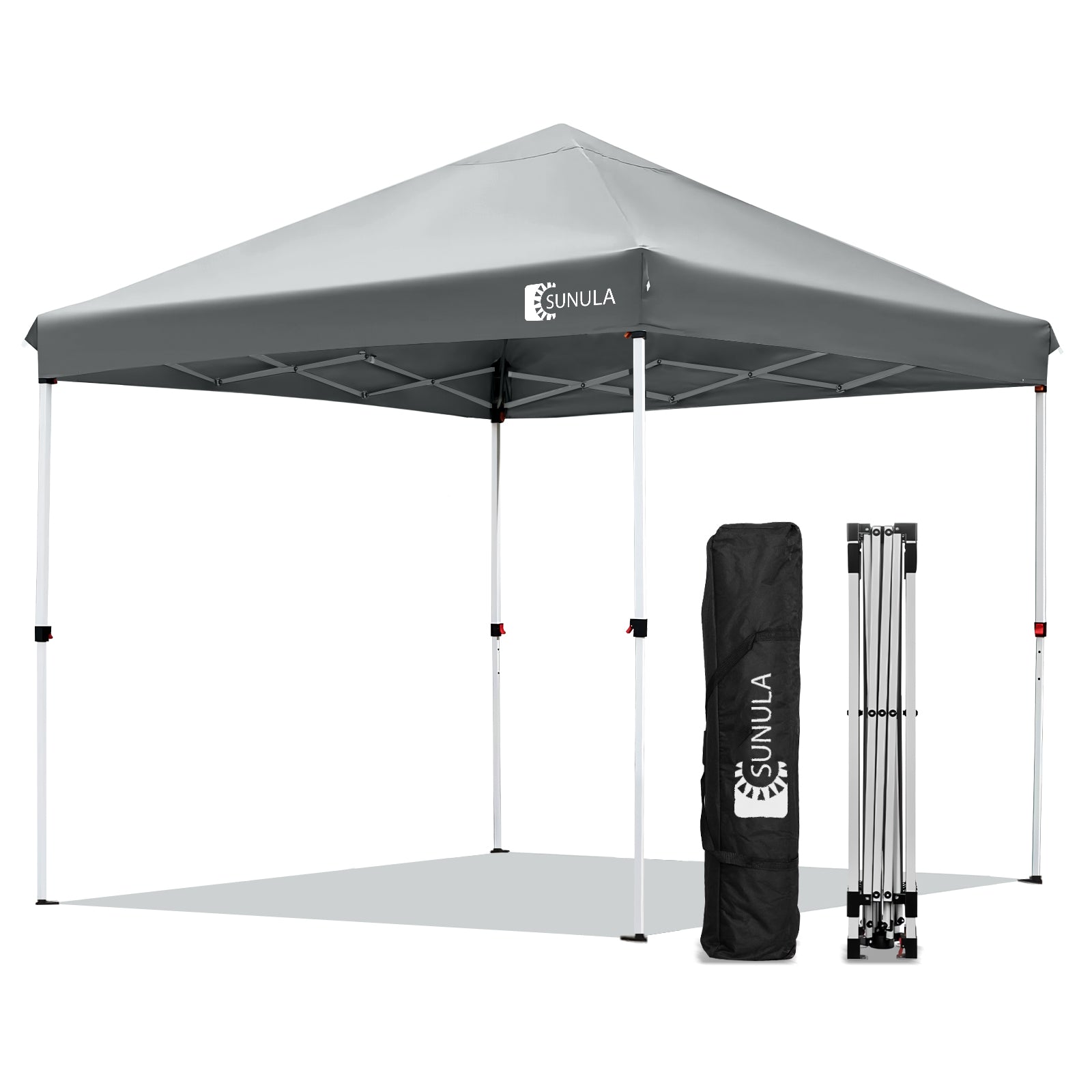 Sunula Pavillon 3x3m Wasserdicht & Stabil – Faltpavillon mit Verdickten Rohren, UV-Schutz & Tragetasche, für Garten, Camping & Veranstaltungen Sunula