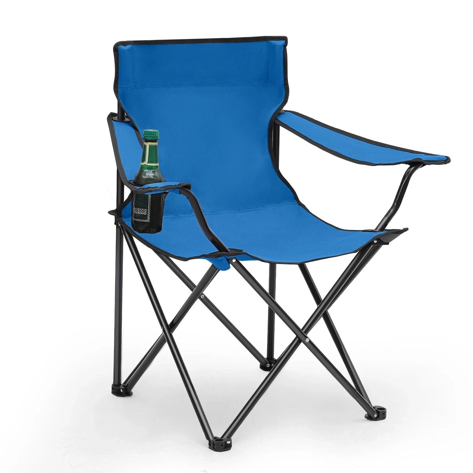 Sunula faltbarer Campingstuhl, ultraleicht, 1,65 kg, mit Getränkehalter, Tragetasche, kompakt klappbar, ideal für Camping, Garten und Ausflüge Sekey