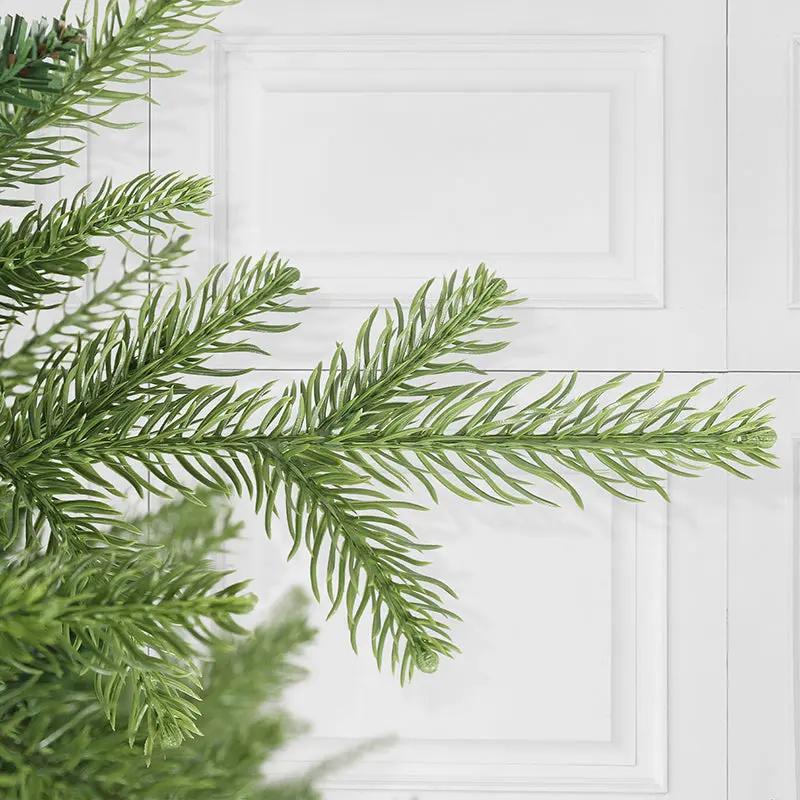 Salcar 120/150 cm Künstlicher Weihnachtsbaum, Fichte, mit 924/1372 PE-Zweige und 116/266 PVC-Zweige Salcar
