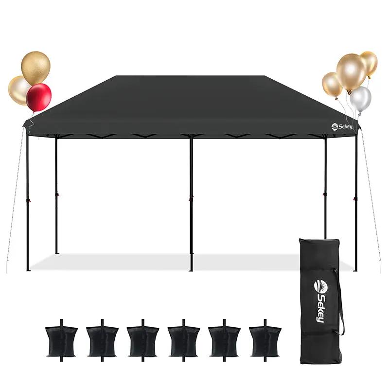 Sekey 300 x 600 cm Faltpavillon mit 6 Sandsack Sekey