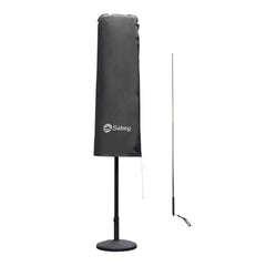 Sekey 160 x 50/62 cm Schutzhülle für Doppelsonnenschirm, aus Polyester-Gewebe Sekey