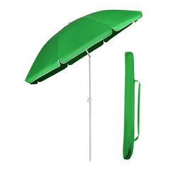 Sekey Sonnenschirm 180 cm, Balkonschirm, Strandschirm, mit Schutzhülle Sekey