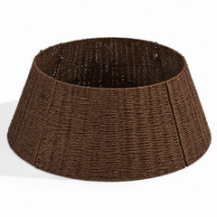 Salcar Weihnachtsbaumkorb aus Papierkordel – Braun, 40/60 cm oder 50/68 cm