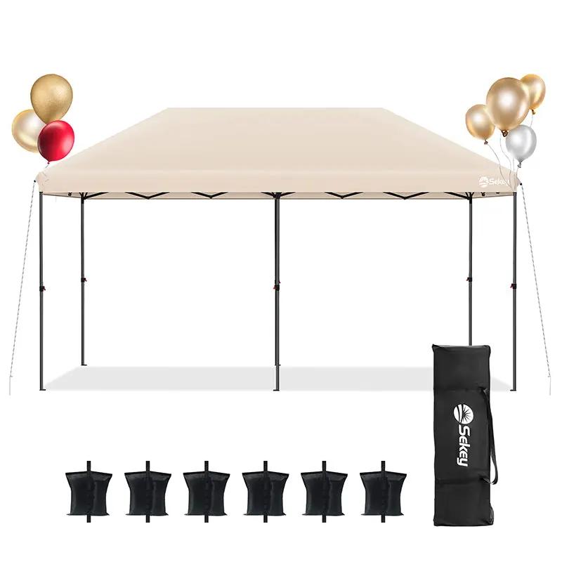 Sekey 300 x 600 cm Faltpavillon mit 6 Sandsack Sekey