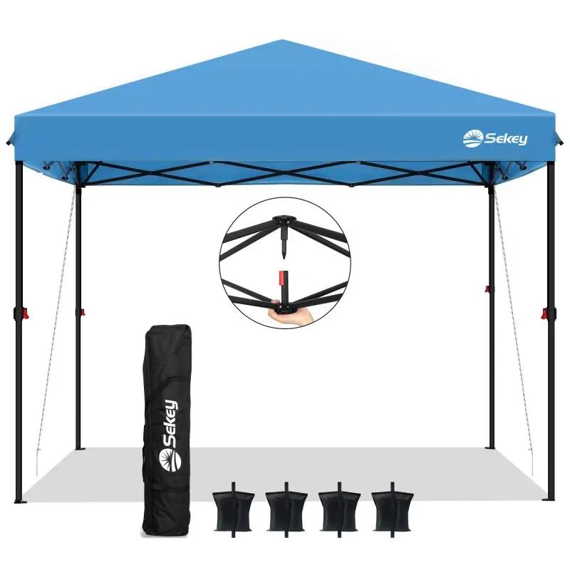 Sekey 300 x 300 cm Faltpavillon mit 4 Sandsäcken und Tragetasche Sekey