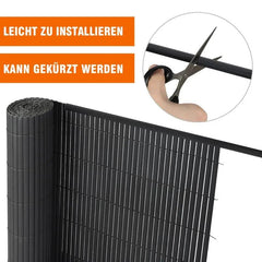 Sekey 5x1m PVC Abschlussleiste für PVC Sichtschutzmatte Sekey