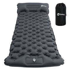 Sekey Selbstaufblasbare Isomatte 200×70×10 cm – Ultraleicht, Komfortabel & Grau für Camping, Trekking & Outdoor