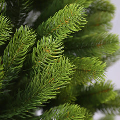 Salcar 180/210/240cm Künstlicher Weihnachtsbaum, Nordmanntanne, mit 762/1080/1576 PE Spitzen Salcar