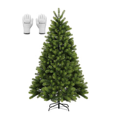 Salcar 180/210/240cm Künstlicher Weihnachtsbaum, Nordmanntanne, mit 762/1080/1576 PE Spitzen Salcar