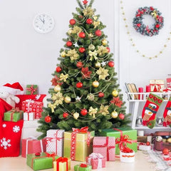 Salcar 180/210/240cm Künstlicher Weihnachtsbaum, Nordmanntanne, mit 762/1080/1576 PE Spitzen Salcar