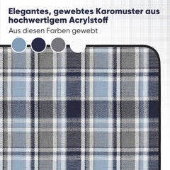 Sekey XXL Picknickdecke 200x200 cm – Waschbare & Schmutzabweisende Camping- und Stranddecke, Faltbar & Bequem für Outdoor, Park & Wiese Sekey