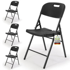 Sekey Klappstuhl Holzmaserung – Klappbare Gartenstühle für Balkon, Terrasse & Garten (2er, 4er & 6er Sets)