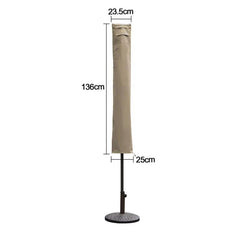 Sekey 136 x 23,5/27 cm Schutzhülle für 200 cm Sonnenschirm, aus Oxford-Gewebe Sekey