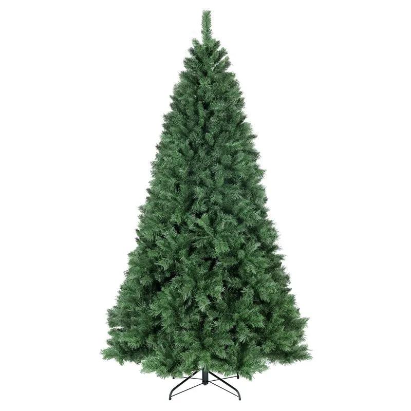 Salcar 120/150/180/210/240cm Künstlicher Weihnachtsbaum mit Metallständer, Nordmanntanne, mit 279/408/580/868/1168 Spitzen Salcar